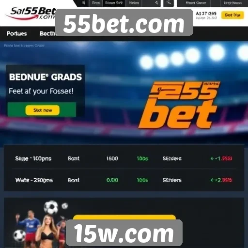 Ofertas e bônus disponíveis no 55bet.com